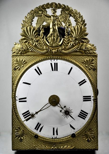 Lot D'anciens Frontons Pour Horloge Comtoise – 18ème Siècle – Bronze